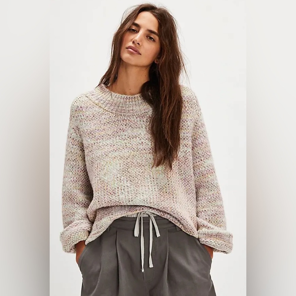 Free People Cotton Candy Pullover